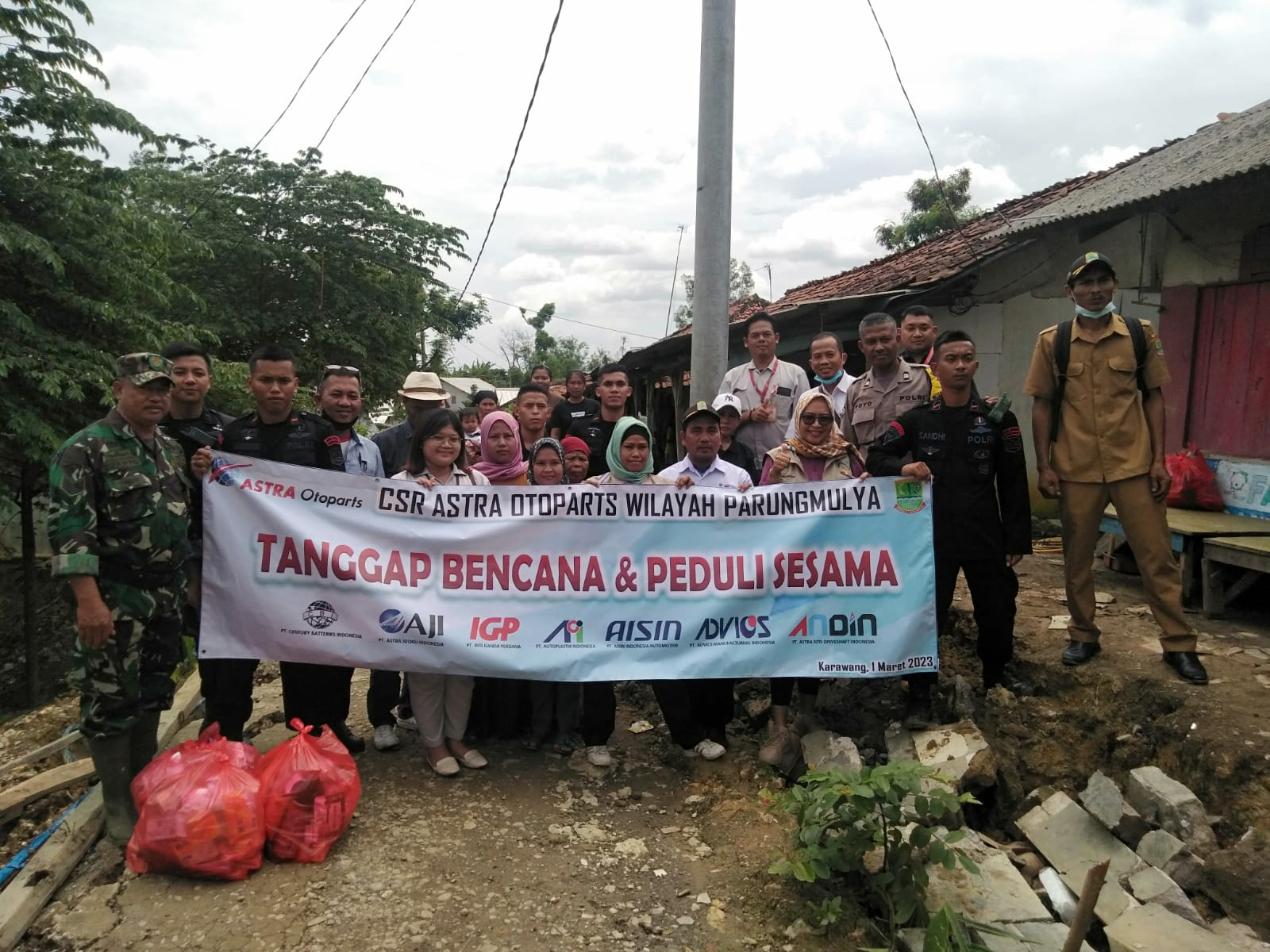 CSR JABAR - bantuan-gempa